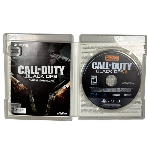 Call of Duty: Black Ops III + Muliplayer + Zombies (PlayStation 3) CIB - Picture 4 of 5